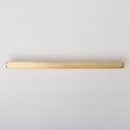 Solid Brass Straight Knurled Kitchen Pull Handles & Knobs - Satin Brass Finish