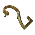 Brass bee Premium Floating Plain House Numbers in Polished Brass Finish 0-9, featuring a sleek, rounded design with a glossy finish, suitable for outdoor use.