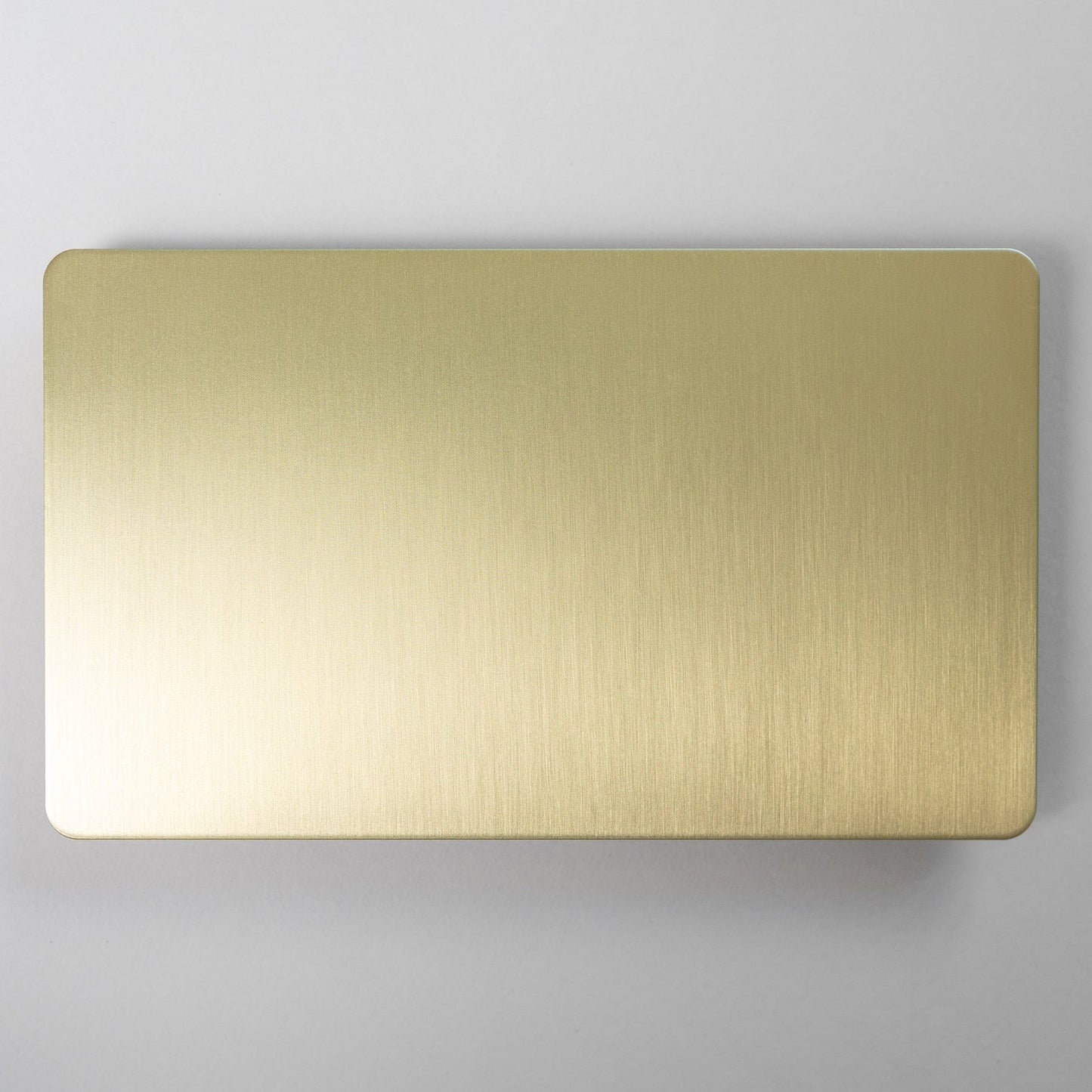 Satin Brass Switches and Sockets - Straight Knurled Design