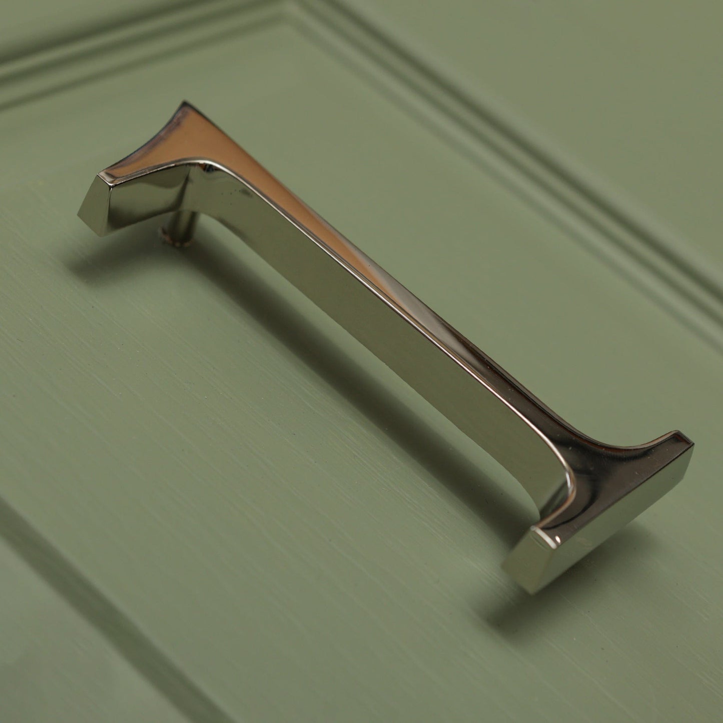 Premium Floating Plain House Numbers in Nickel Finish 0-9