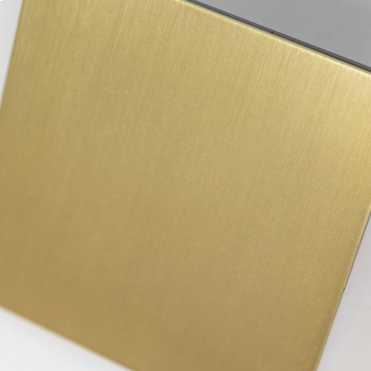 Satin Brass Switches and Sockets - Straight Knurled Design