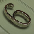 Premium Floating Plain House Numbers in Nickel Finish 0-9