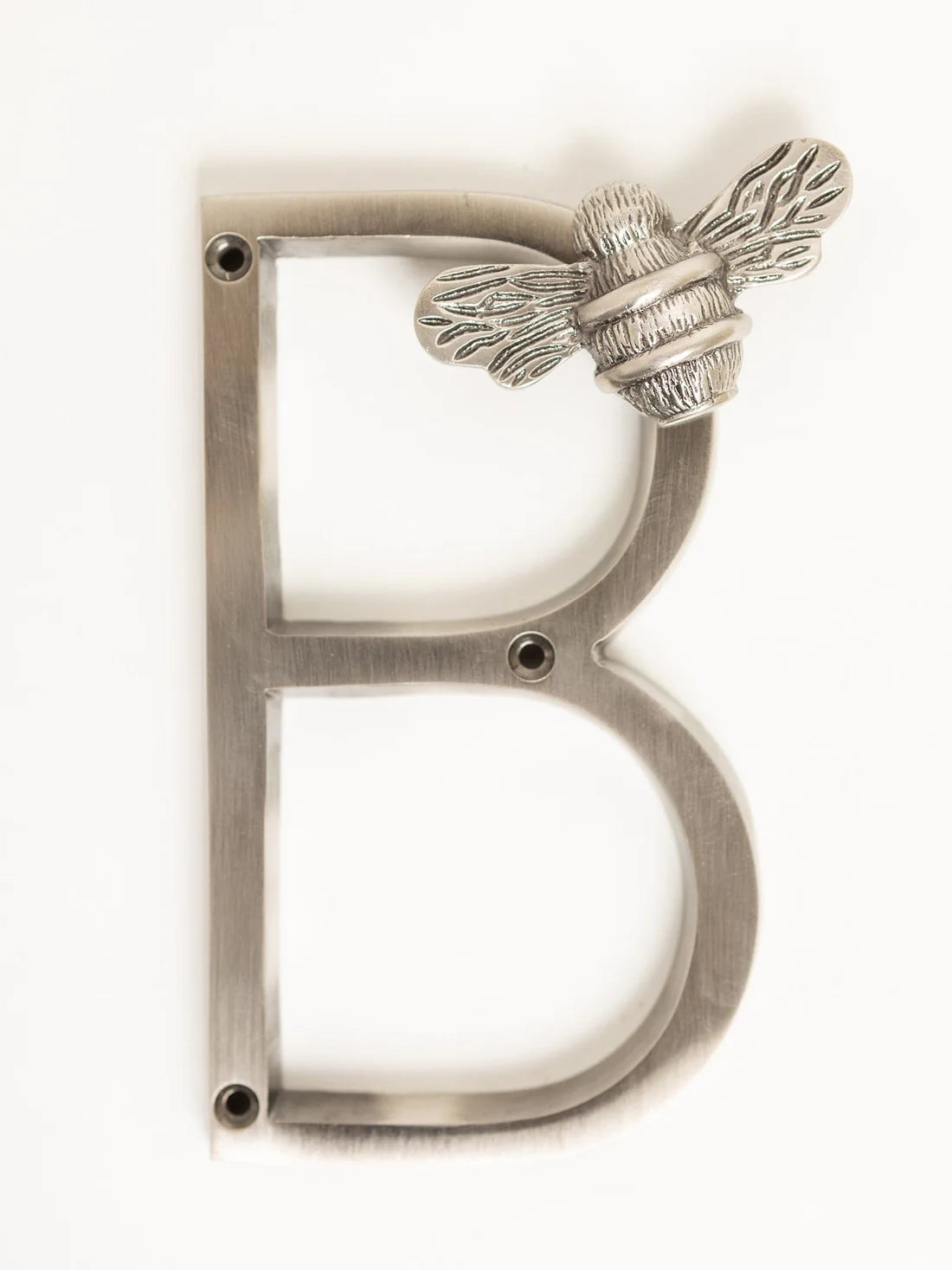 Brass bee Premium House Letters with Bee - 5 Inch