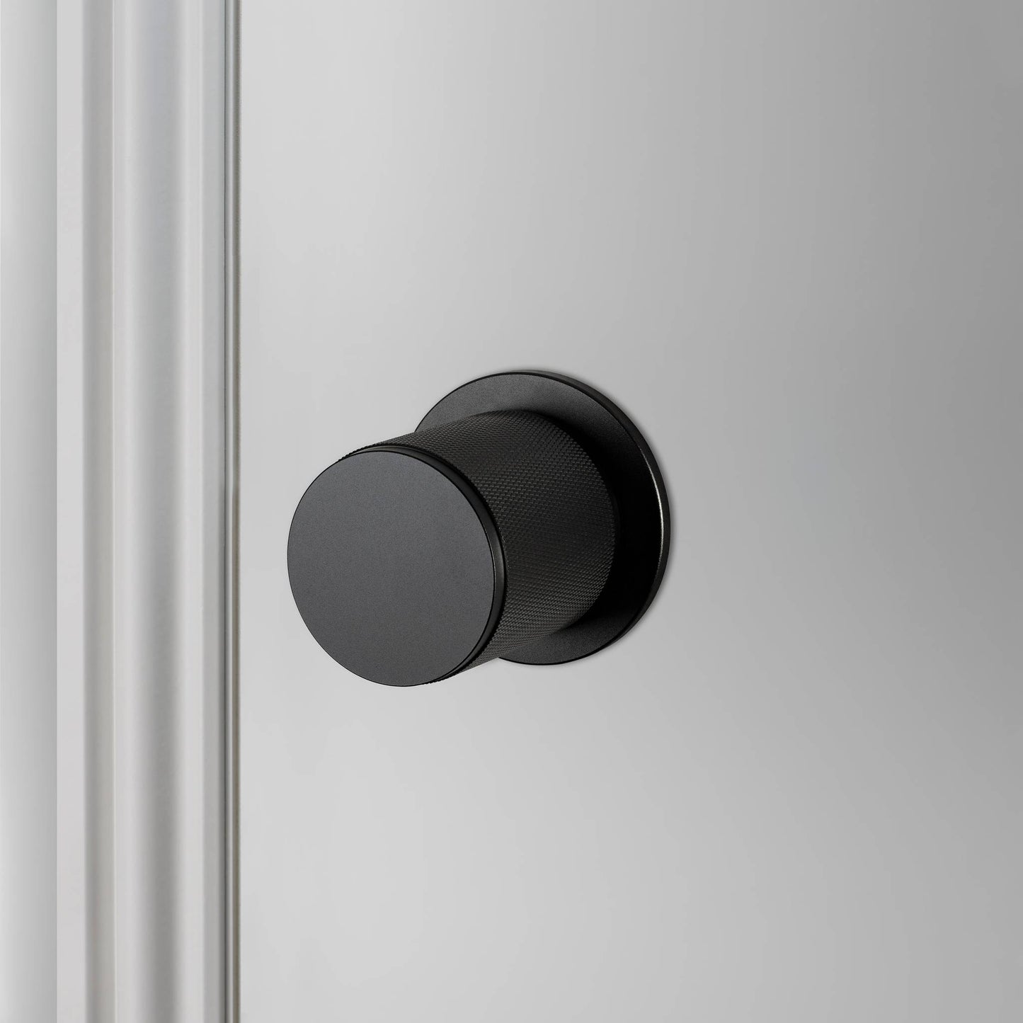 Buster + Punch Door Knob Set / Cross Smoked Bronze