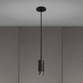 Exhaust Pendant Linear Graphite Steel