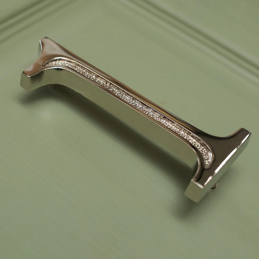 Premium Floating Engraved House Numbers in Nickel Finish 0-9
