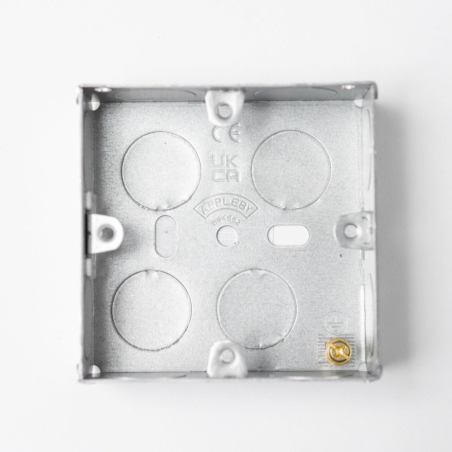 Satin Brass Switches and Sockets - Straight Knurled Design