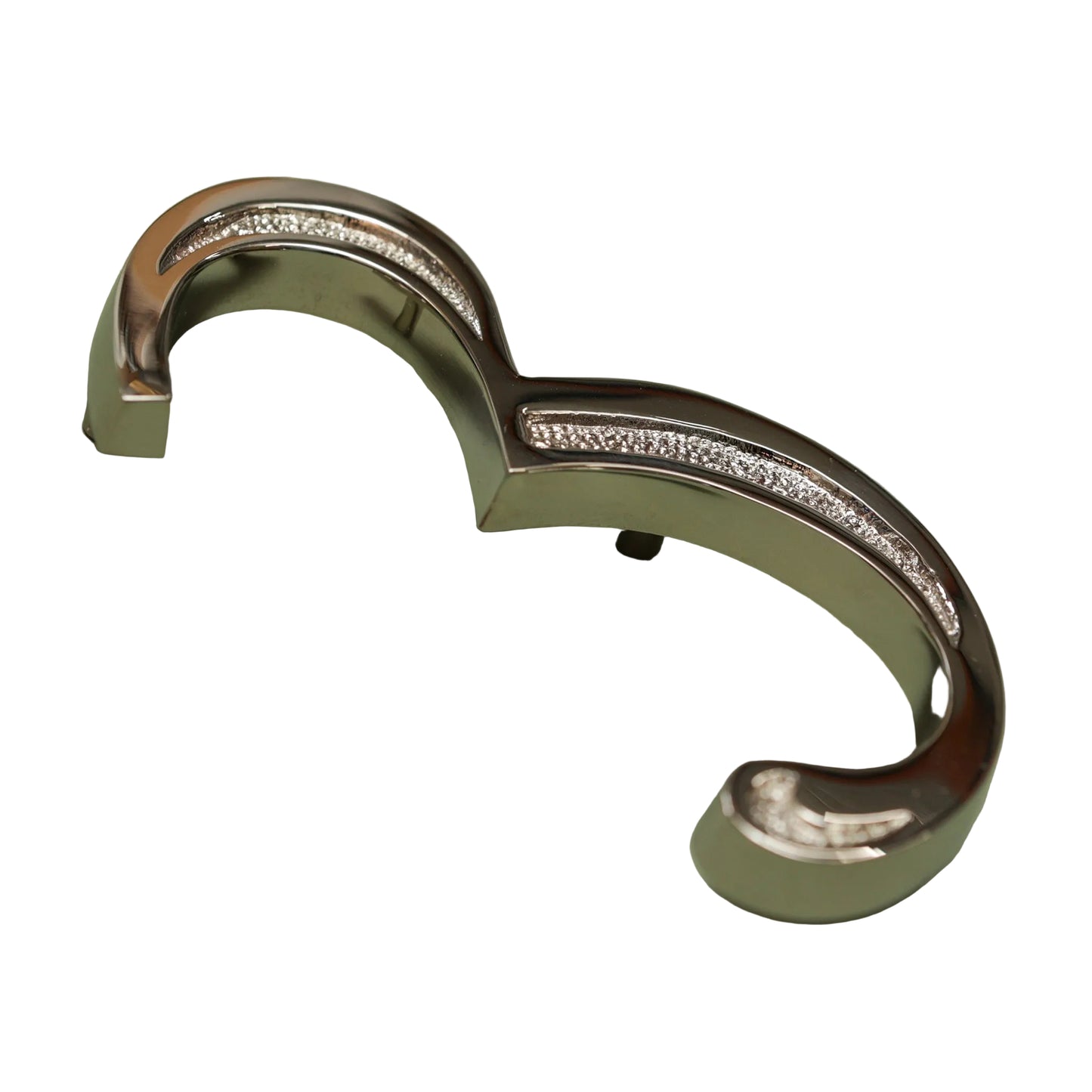 Premium Floating Engraved House Numbers in Nickel Finish 0-9