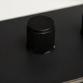Matte Black Switches and Sockets - Straight Knurled Design