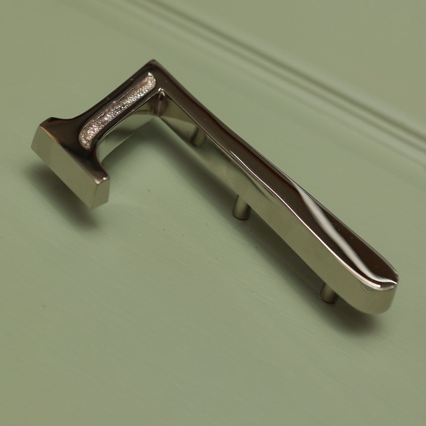 Premium Floating Engraved House Numbers in Nickel Finish 0-9
