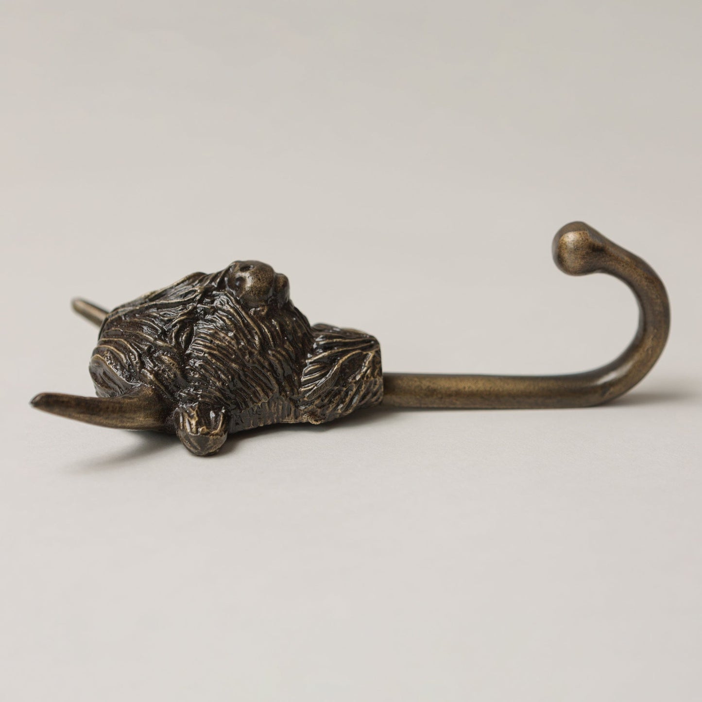 Highland Cow Coat Hook - Heritage Finish