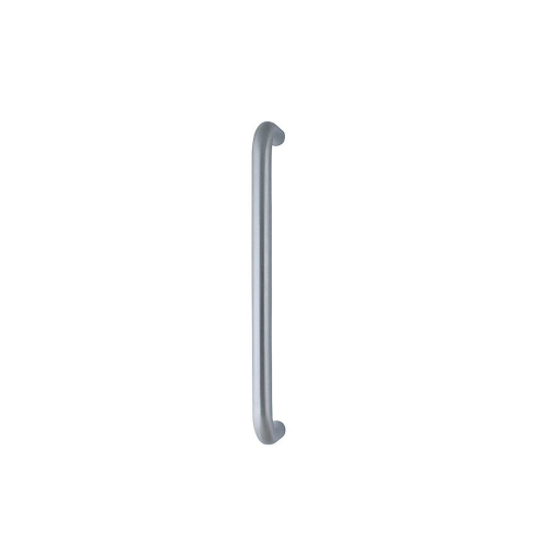 19 x 425mm Pull handle Bolt Fix - Sat.St.Steel - Anti Germ