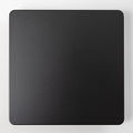 Matte Black Switches and Sockets - Straight Knurled Design