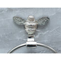 Brass bee Towel Ring with Bee - Brass bee