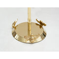 Brass bee Toilet Roll stand with 3 bee - Brass bee