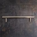 Brass Bee Knurled Cabinet-Handle Backplate — 160mm Polished Nickel (Spare/Accessory)