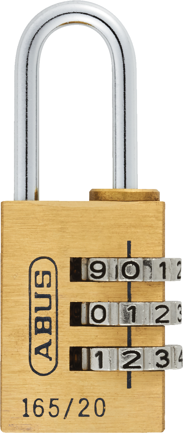 165 Series – All-Round Brass Combination Padlock