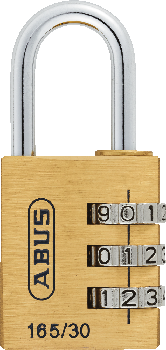 165 Series – All-Round Brass Combination Padlock