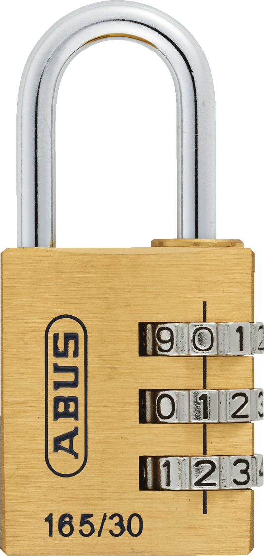 165 Series – All-Round Brass Combination Padlock