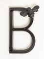 Brass bee Premium House Letters with Bee - 5 Inch