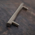 Brass Bee Knurled Cabinet-Handle Backplate — 160mm Polished Nickel (Spare/Accessory)