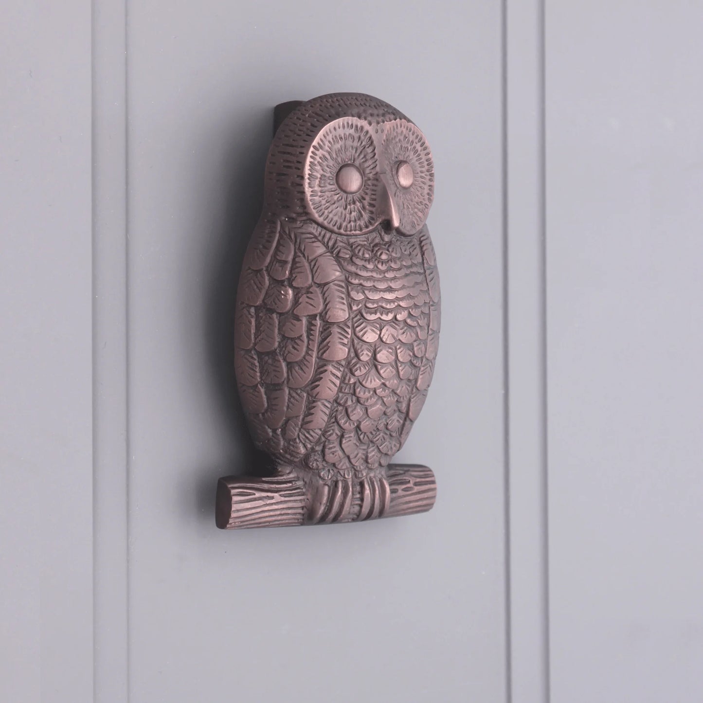 Owl Door Knocker antique bronze
