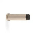 Plain Projection Cylinder Door Stop Satin Nickel 75mm Love Handles uk