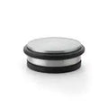 Freestanding Portable Door Stop Satin Chrome 110mm Diameter Love Handles uk