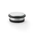 Freestanding Portable Door Stop Satin Chrome 100mm Diameter Love Handles uk