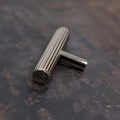 Brass Bee Knurled Cabinet-Handle Backplate — 160mm Polished Nickel (Spare/Accessory)