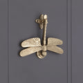 Dragonfly Door Knocker polished brass