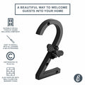 Brass bee Premium House Numbers with Bee in Black Finish 0-9 - Brass bee