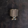 Brass Bee Knurled Cabinet-Handle Backplate — 160mm Polished Nickel (Spare/Accessory)