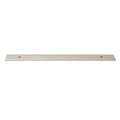 Solid Brass Nickel Hammered Cabinet Pull Handles & Knobs - Polished Nickel Finish