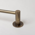 Antique Brass Hook Rail with 3 Brass Hooks - Solid Brass