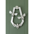 ANDRENA HIVE Bee Solid Brass Door Knockers - Premium Size with Luxury Wooden Gift Box - Brass bee