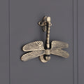 Dragonfly Door Knocker antique brass