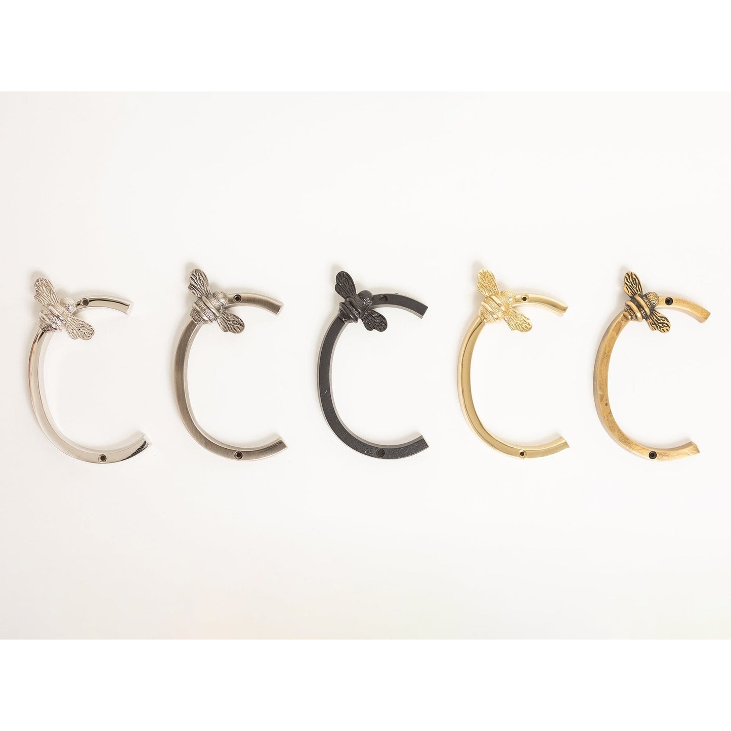 Brass bee Premium House Letters with Bee - 5 Inch - Brass bee