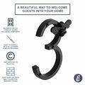 Brass bee Premium House Numbers with Bee in Black Finish 0-9 - Brass bee