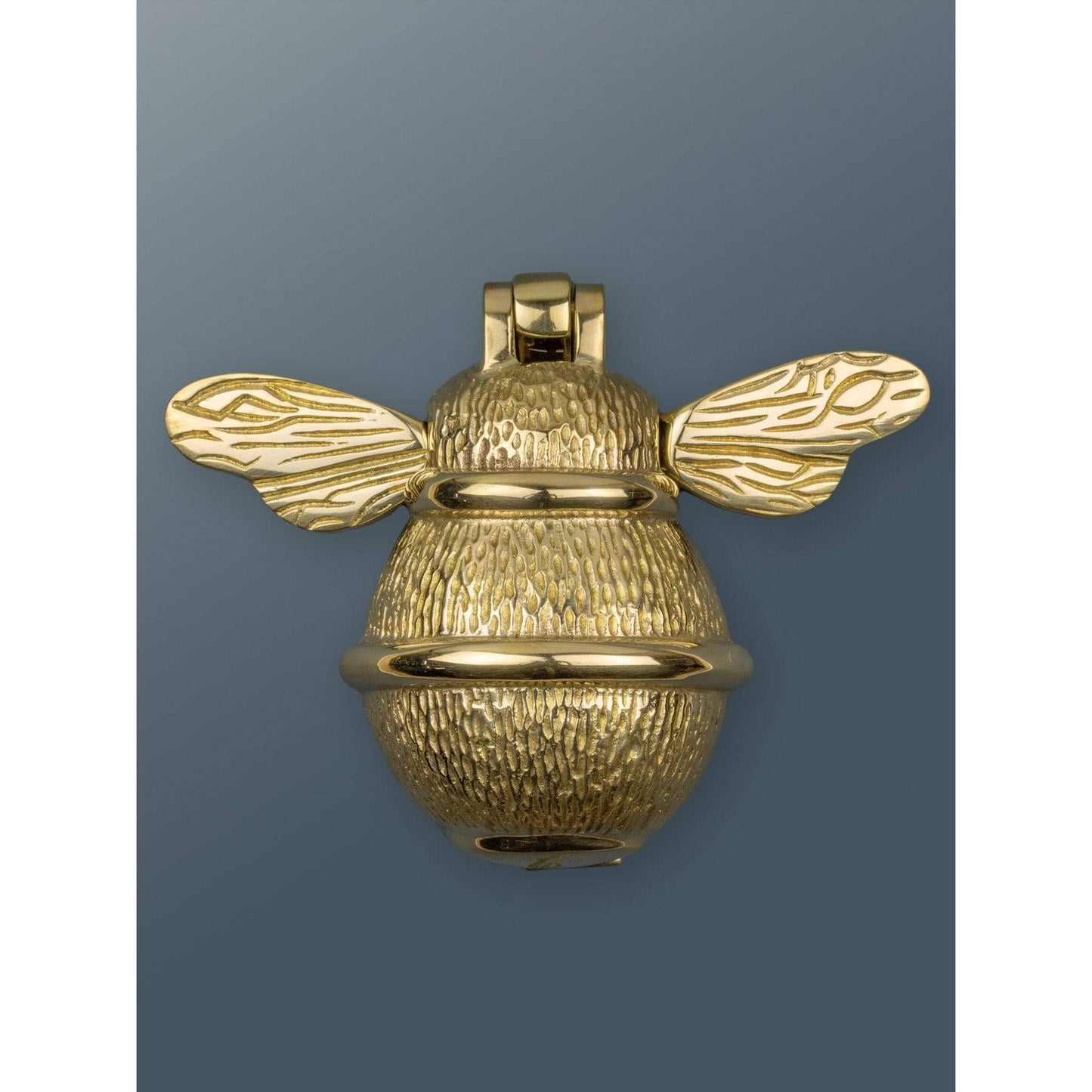 Bumble Bee Brass Door Knocker - Brass Finish - Brass bee