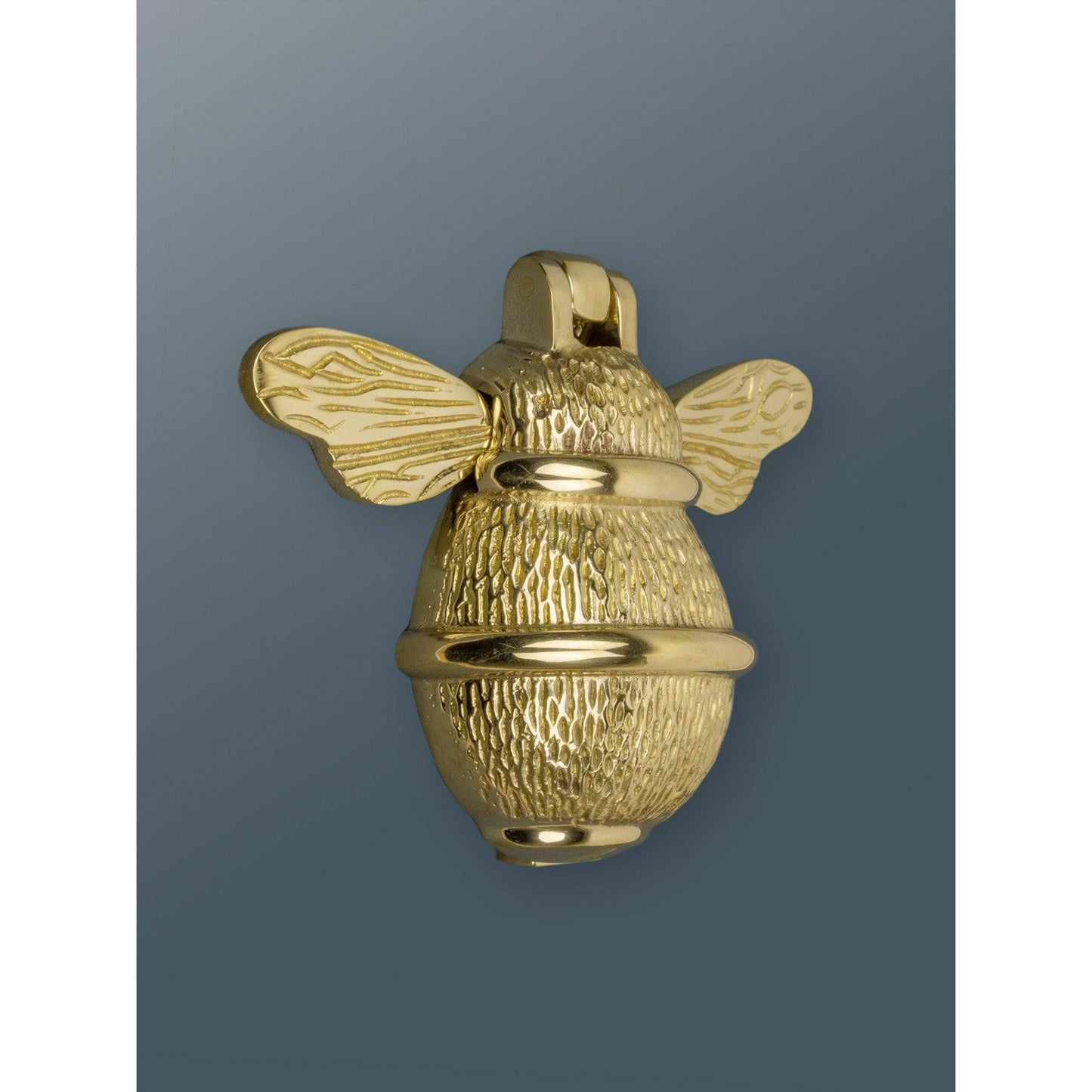 Bumble Bee Brass Door Knocker - Brass Finish - Brass bee