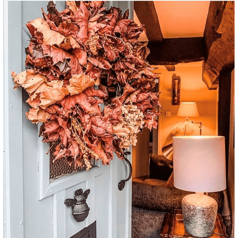 Brass Bee Door Knocker - Black Finish - Brass bee