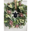 Brass Bee Door Knocker - Black Finish - Brass bee