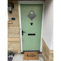 Brass Bee Door Knocker - Black Finish - Brass bee