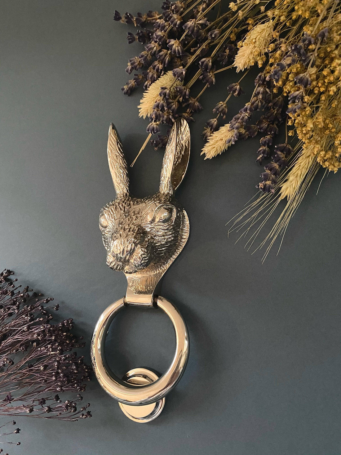 Brass Hare Door Knocker
