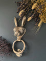 Brass Hare Door Knocker