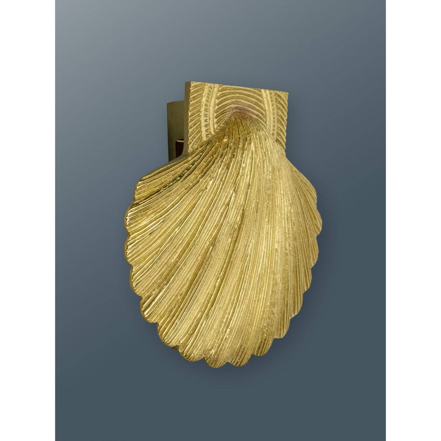 Brass Shell Door Knocker - Brass Finish - Brass bee