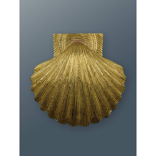 Brass Shell Door Knocker - Brass Finish - Brass bee