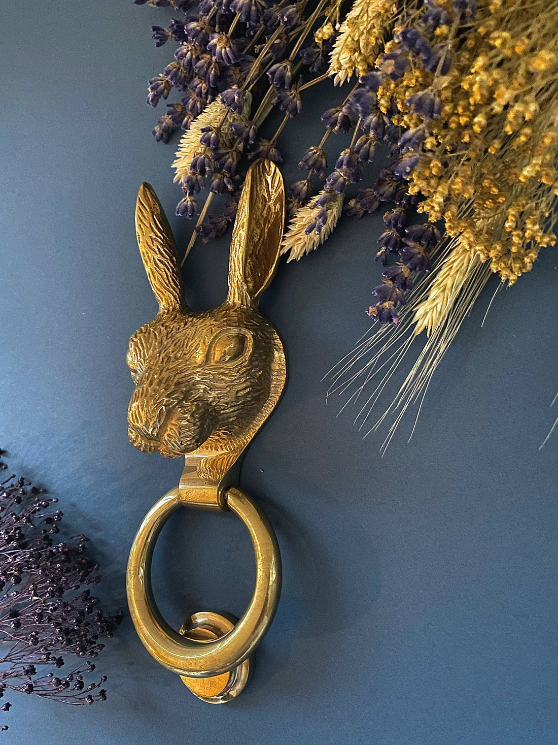 Brass Hare Door Knocker