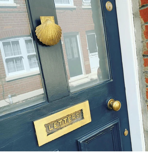 Brass Shell Door Knocker